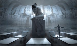 одинокая фигура